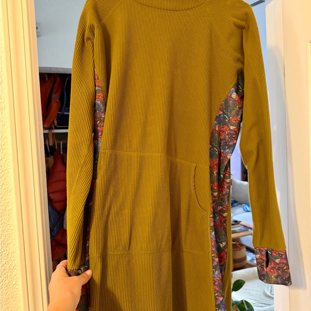 Olive Green Youer Treasure Dress